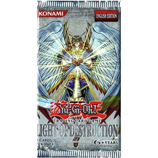Yu-Gi-Oh Light of Destruction English Booster Box 24 Count Loose Pack Lot TCG